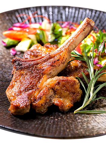 French Frilled Lamb Rack